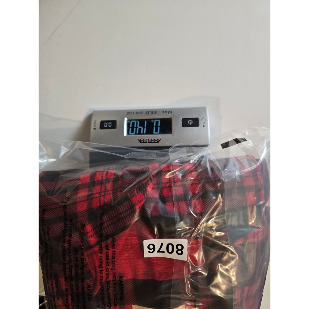 Vintage Sears Fieldmaster Flannel Shirt Mens XL Tall Buffalo Plaid Perma-Prest - Picture 7 of 7